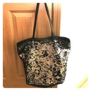 Betsy Johnson Sequin Tote